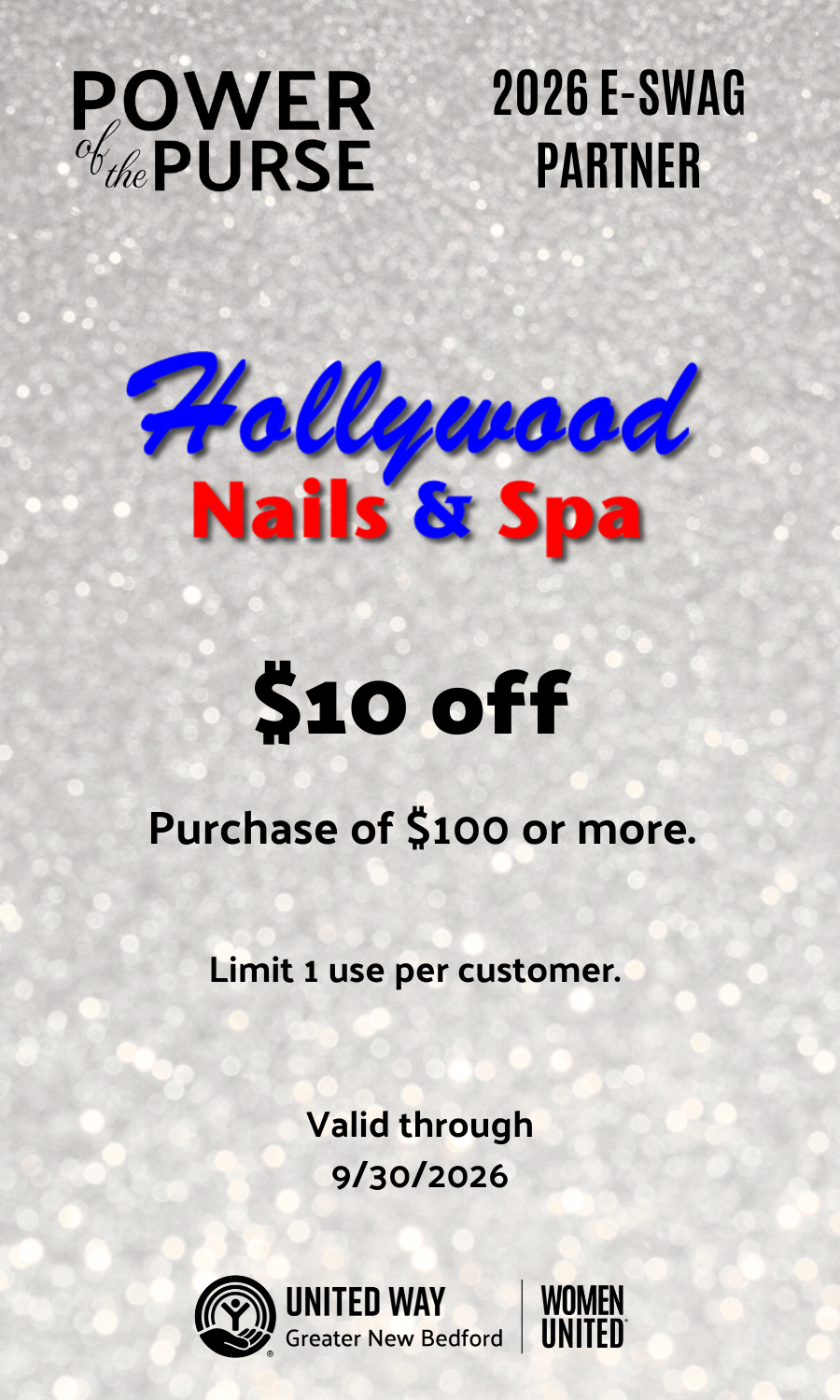 Hollywood nails coupon